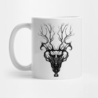 Deer spirit skull Mug